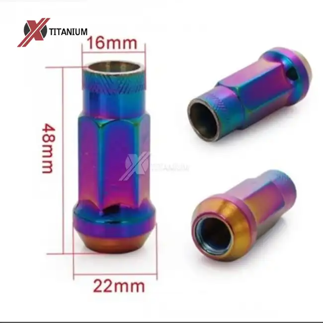 m12 x 1.25 titanium lug nuts